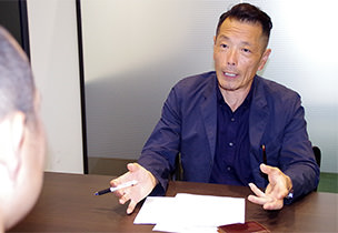 京都府B社様インタビュー風景画像